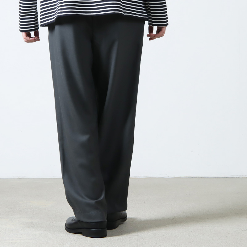 MARKAWARE(ޡ) DOUBLE PLEATED EASY TROUSERS