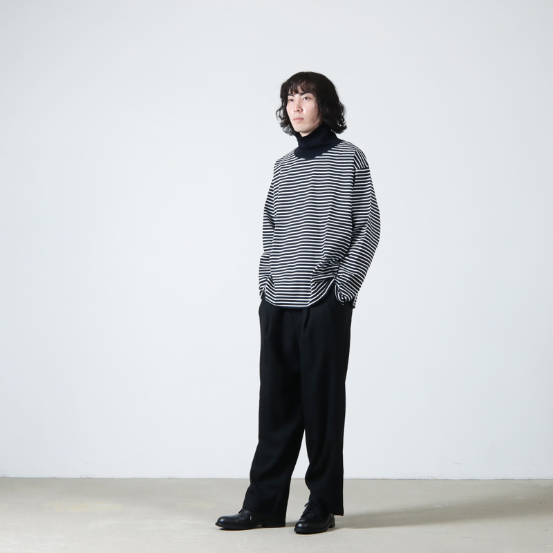 MARKAWARE(ޡ) DOUBLE PLEATED EASY TROUSERS