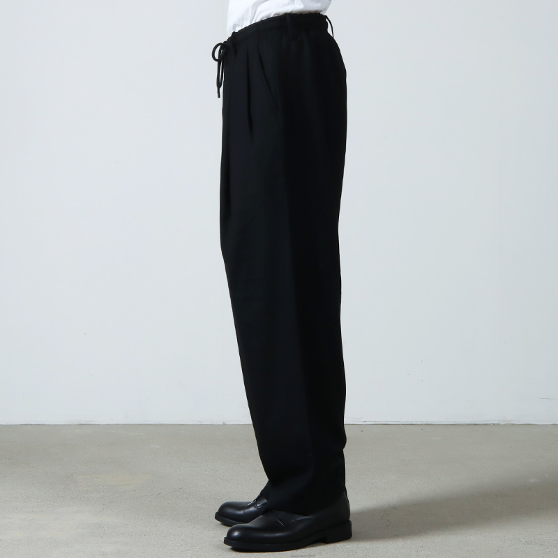 MARKAWARE(ޡ) DOUBLE PLEATED EASY TROUSERS