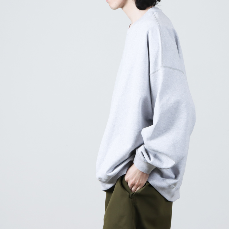 MARKAWARE (マーカウェア) ORGANIC COTTON HEAVY FLEECE HUGE SWEAT 