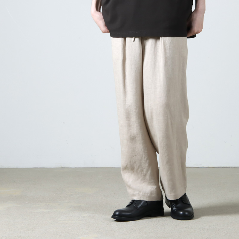 MARKAWARE(ޡ) HEMP SHIRTING CLASSIC FIT EASY PANTS