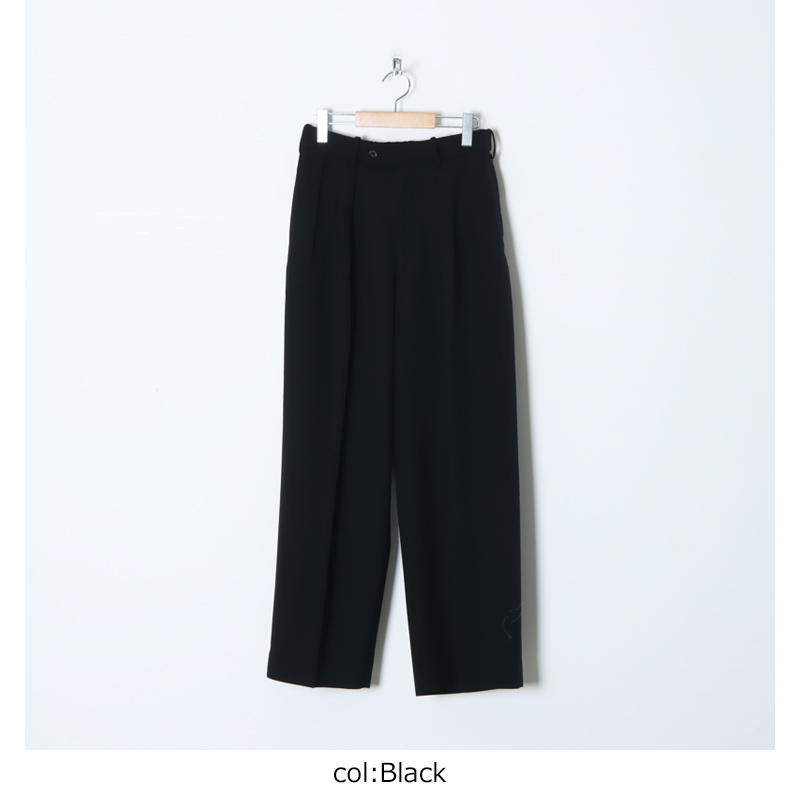 MARKAWARE(ޡ) DOUBLE PLEATED TROUSERS