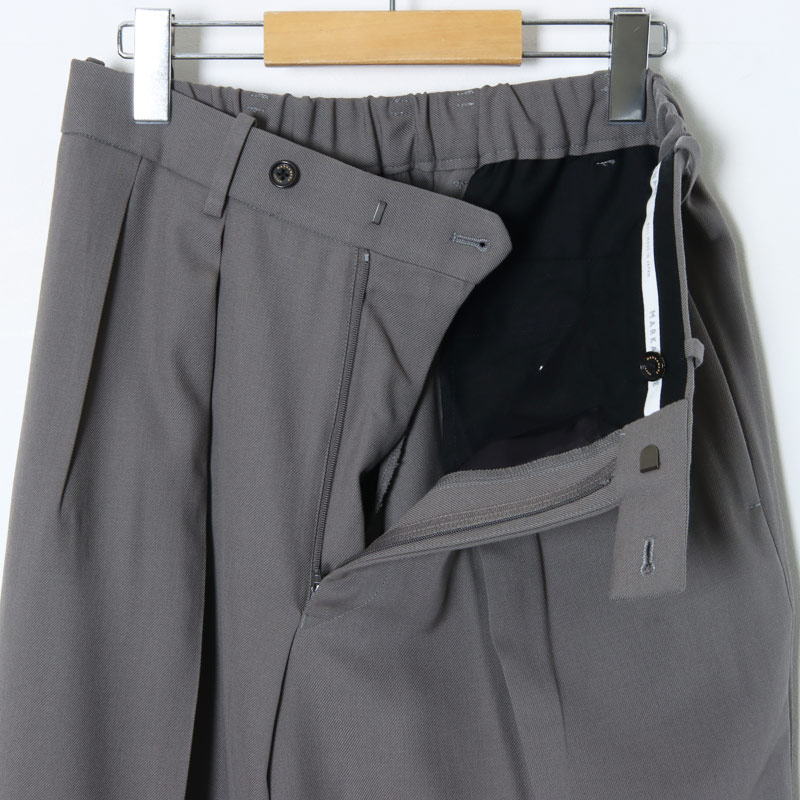 MARKAWARE(ޡ) DOUBLE PLEATED TROUSERS