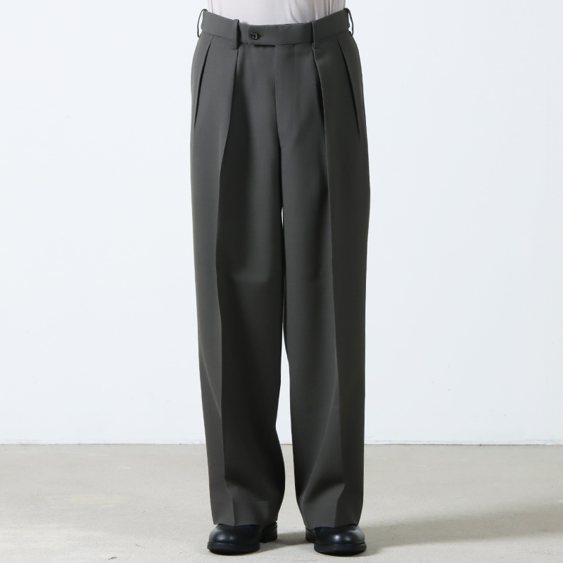 MARKAWARE(ޡ) DOUBLE PLEATED TROUSERS