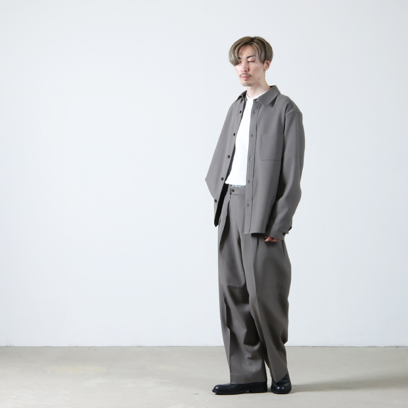 MARKAWARE(ޡ) DOUBLE PLEATED TROUSERS