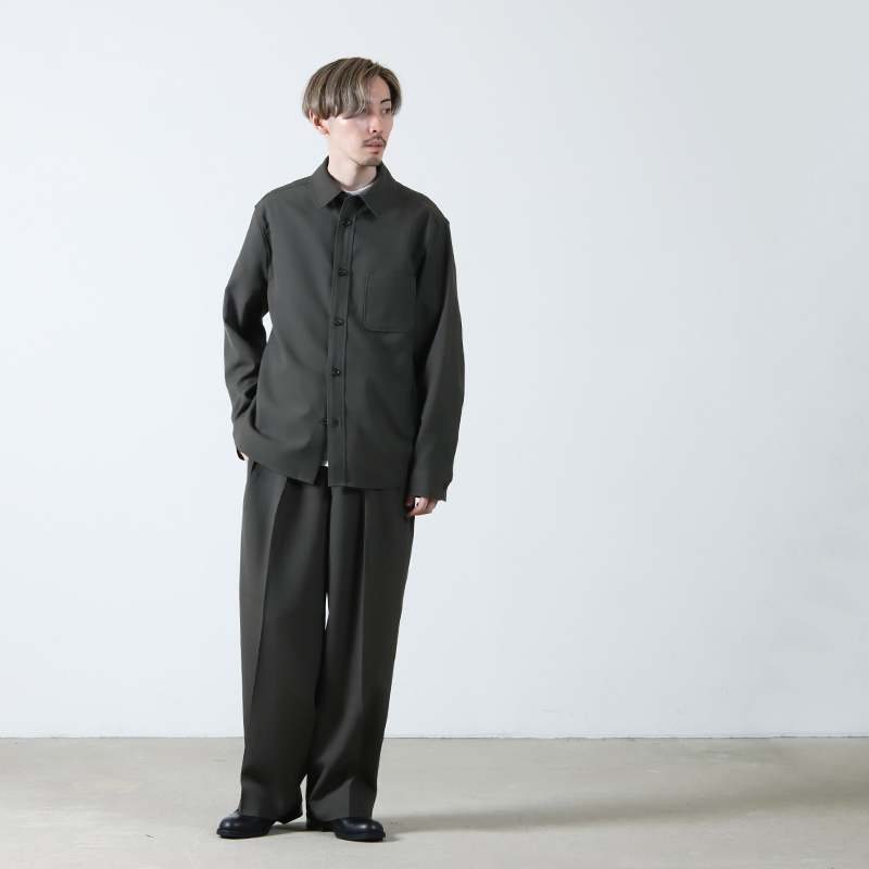 MARKAWARE(ޡ) DOUBLE PLEATED TROUSERS