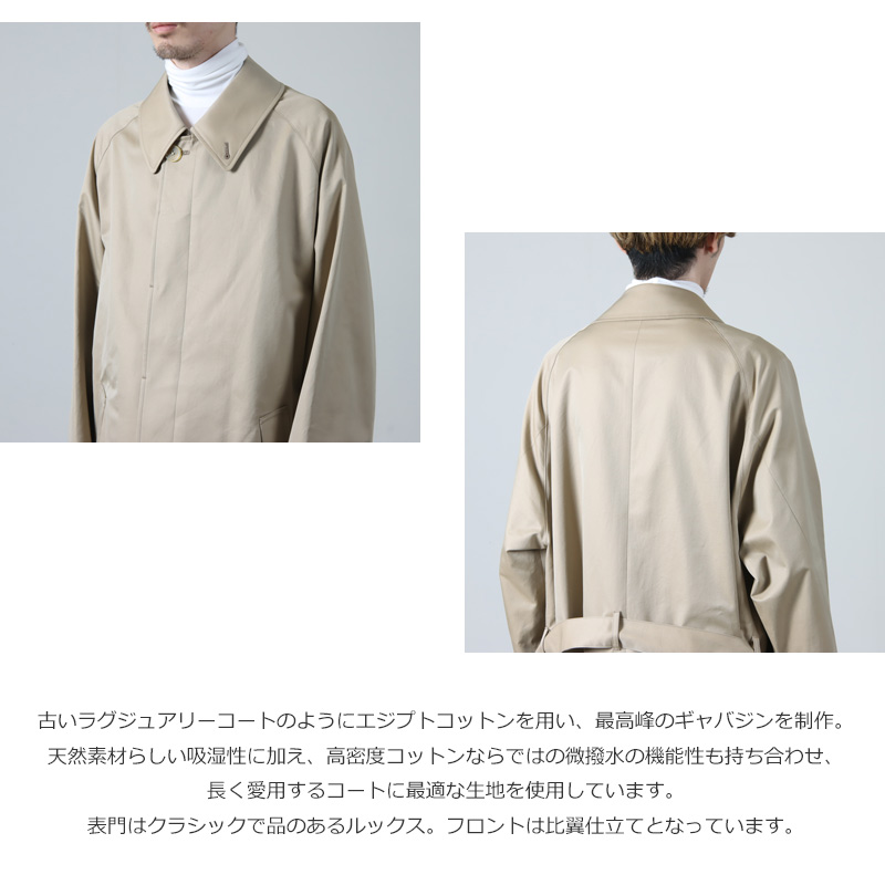 MARKAWARE(ޡ) REVERSIBLE SINGLE TRENCH COAT