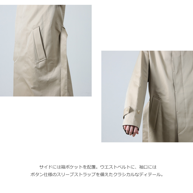 MARKAWARE(ޡ) REVERSIBLE SINGLE TRENCH COAT