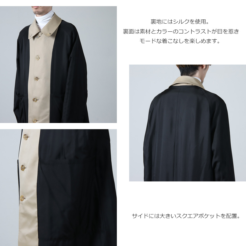 MARKAWARE(ޡ) REVERSIBLE SINGLE TRENCH COAT