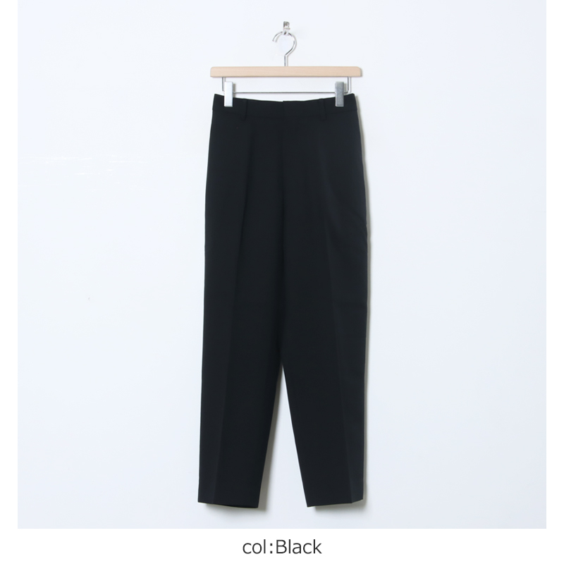 MARKAWARE(ޡ) FLAT TAPERED TROUSERS