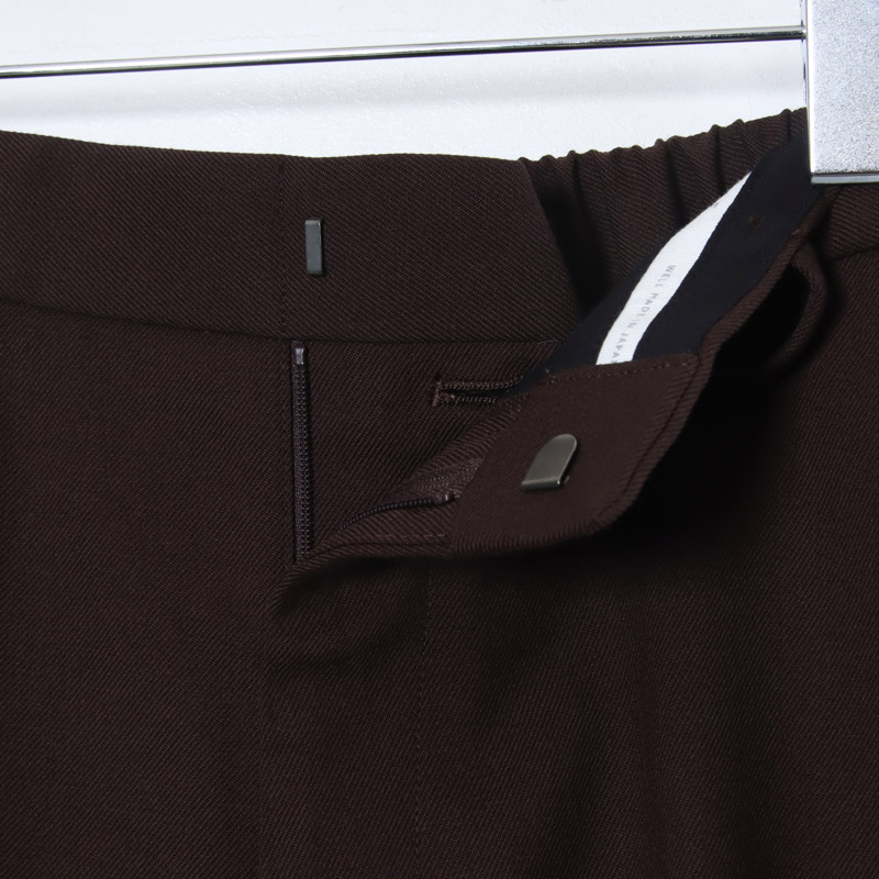 MARKAWARE(ޡ) FLAT TAPERED TROUSERS