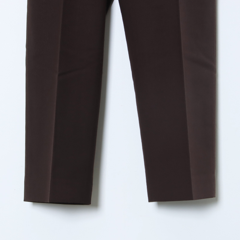 MARKAWARE(ޡ) FLAT TAPERED TROUSERS