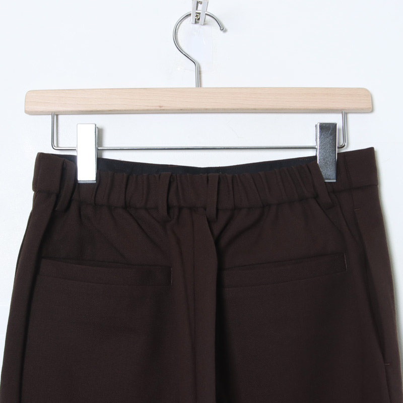 MARKAWARE(ޡ) FLAT TAPERED TROUSERS