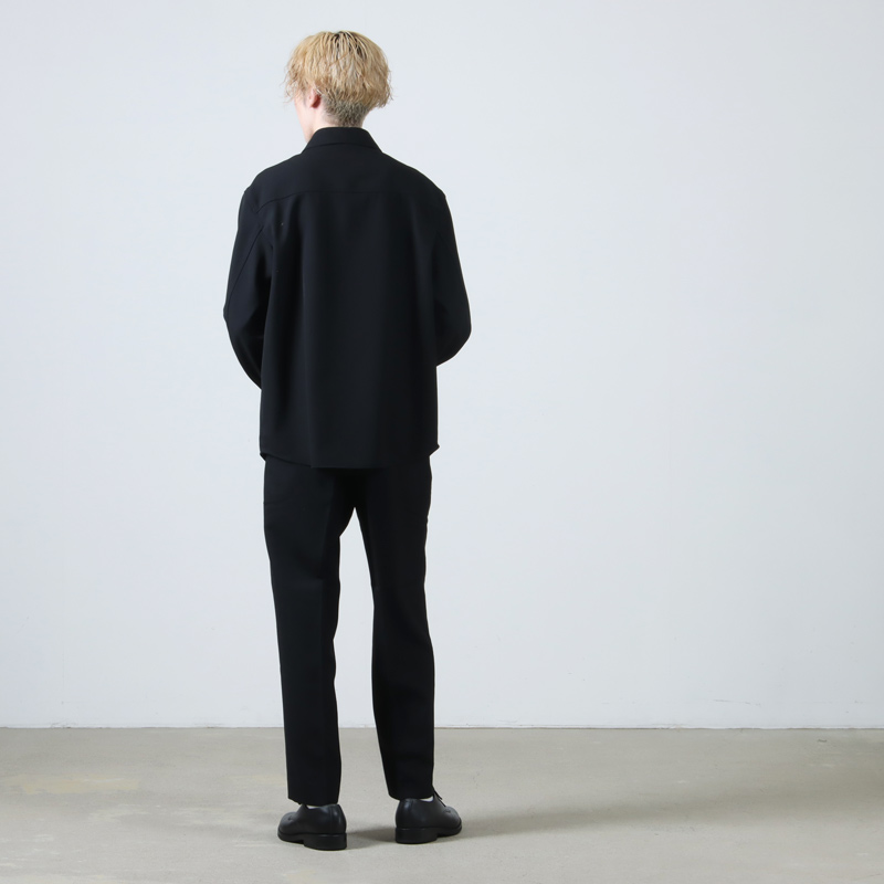 MARKAWARE(ޡ) FLAT TAPERED TROUSERS