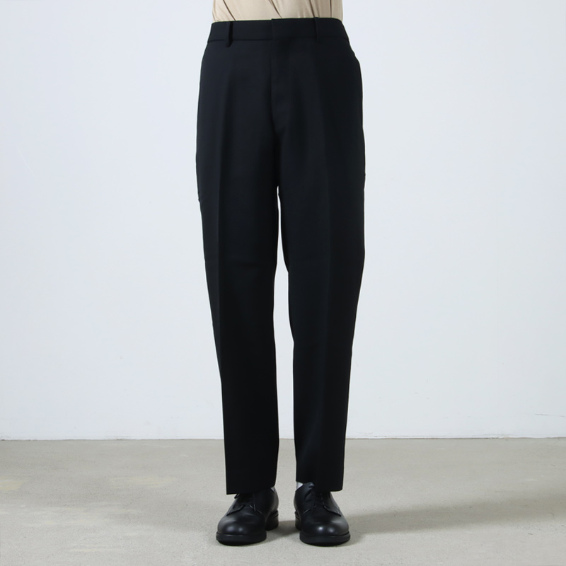 MARKAWARE(ޡ) FLAT TAPERED TROUSERS