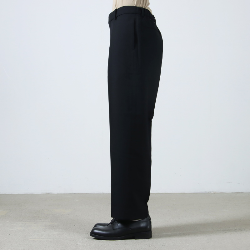 MARKAWARE(ޡ) FLAT TAPERED TROUSERS