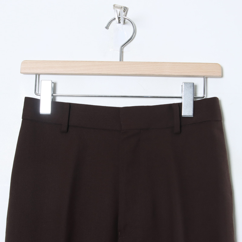 MARKAWARE(ޡ) FLAT TAPERED TROUSERS