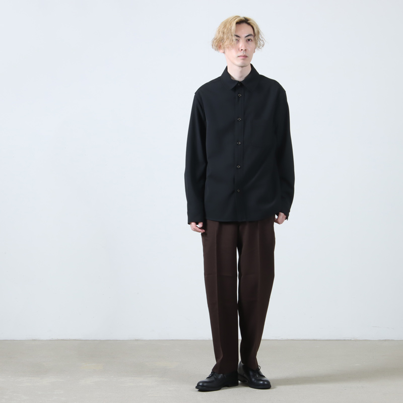 MARKAWARE(ޡ) FLAT TAPERED TROUSERS