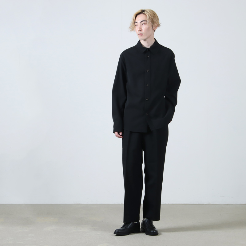 MARKAWARE(ޡ) FLAT TAPERED TROUSERS