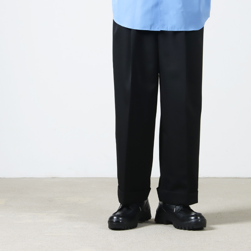 MARKAWARE(ޡ) DOUBLE PLEATED WIDE TROUSERS
