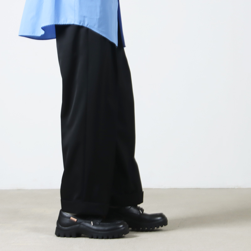 MARKAWARE(ޡ) DOUBLE PLEATED WIDE TROUSERS