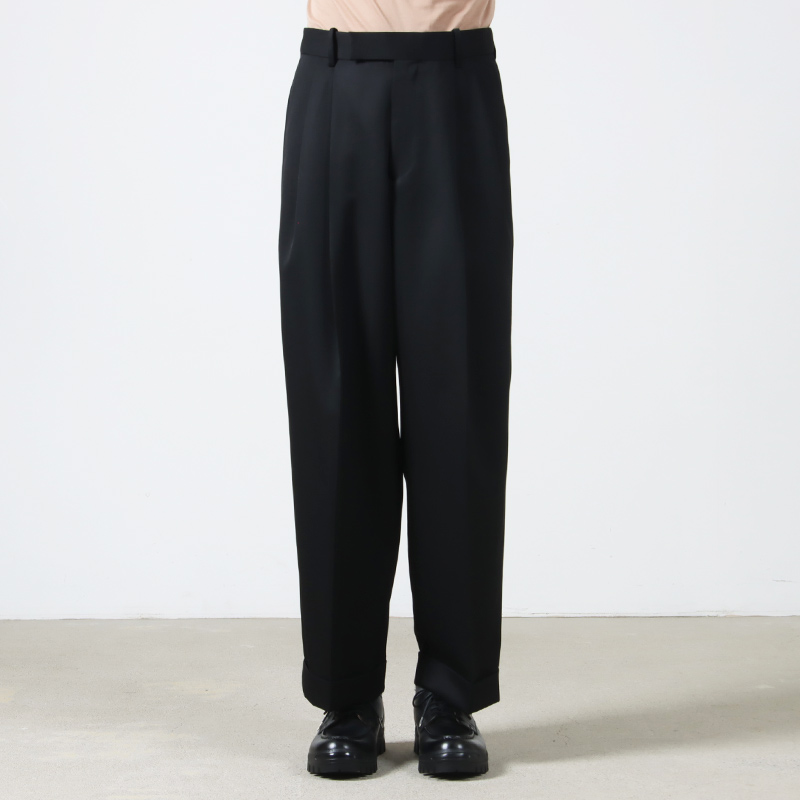 MARKAWARE(ޡ) DOUBLE PLEATED WIDE TROUSERS