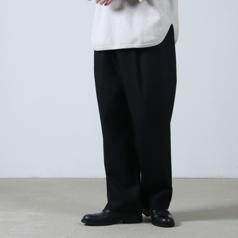 MARKAWARE(ޡ) DOUBLE PLEATED EASY TROUSERS