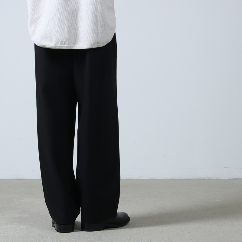 MARKAWARE(ޡ) DOUBLE PLEATED EASY TROUSERS