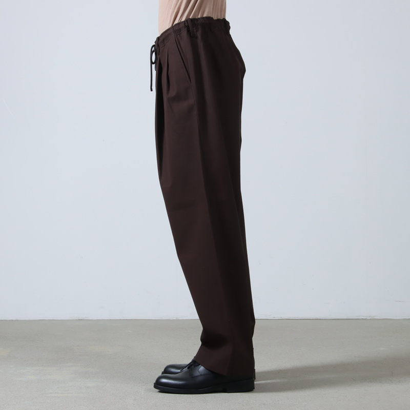 MARKAWARE(ޡ) DOUBLE PLEATED EASY TROUSERS