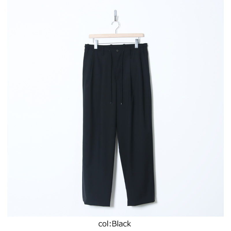 MARKAWARE(�ޡ���������) DOUBLE PLEATED EASY TROUSERS