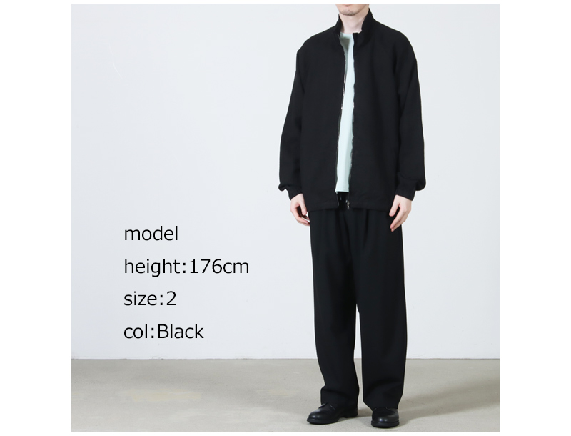 MARKAWARE(�ޡ���������) DOUBLE PLEATED EASY TROUSERS
