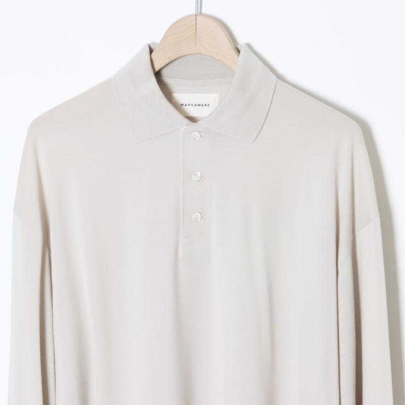 MARKAWARE(�ޡ���������) LONG SLEEVE POLO