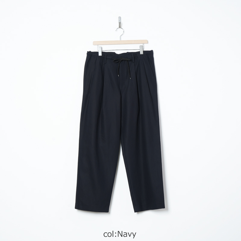 MARKAWARE(�ޡ���������) DOUBLE PLEATED EASY TROUSERS