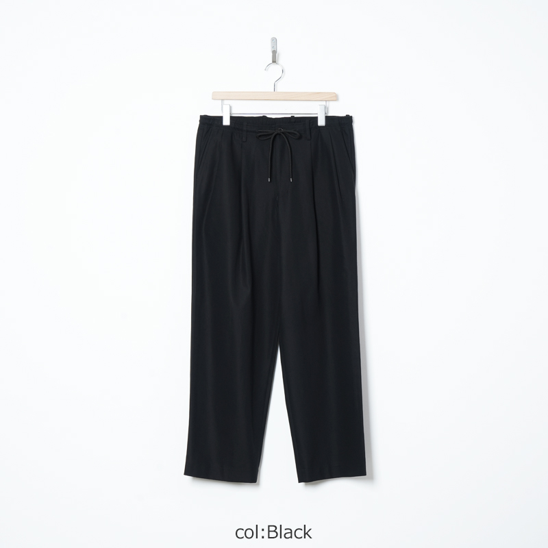 MARKAWARE(�ޡ���������) DOUBLE PLEATED EASY TROUSERS