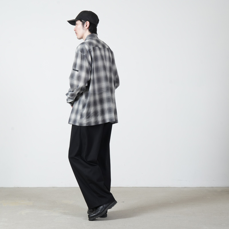 MARKAWARE(�ޡ���������) TRIPLE PLEATED WIDE TROUSERS