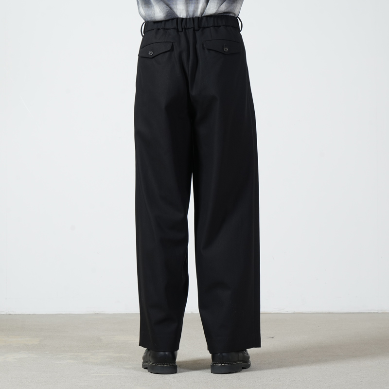 MARKAWARE(�ޡ���������) TRIPLE PLEATED WIDE TROUSERS