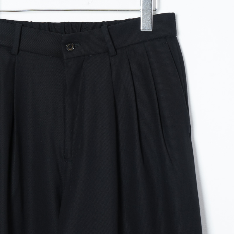 MARKAWARE(�ޡ���������) TRIPLE PLEATED WIDE TROUSERS