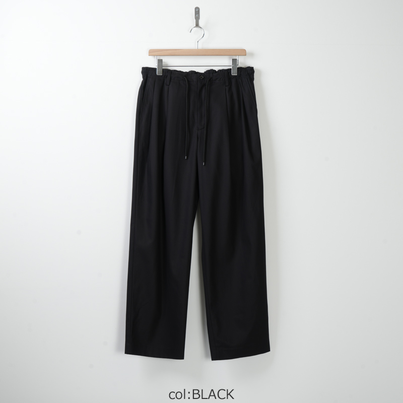 MARKAWARE(�ޡ���������) DOUBLE PLEATED EASY TROUSERS