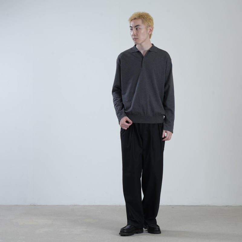 MARKAWARE(�ޡ���������) DOUBLE PLEATED EASY TROUSERS