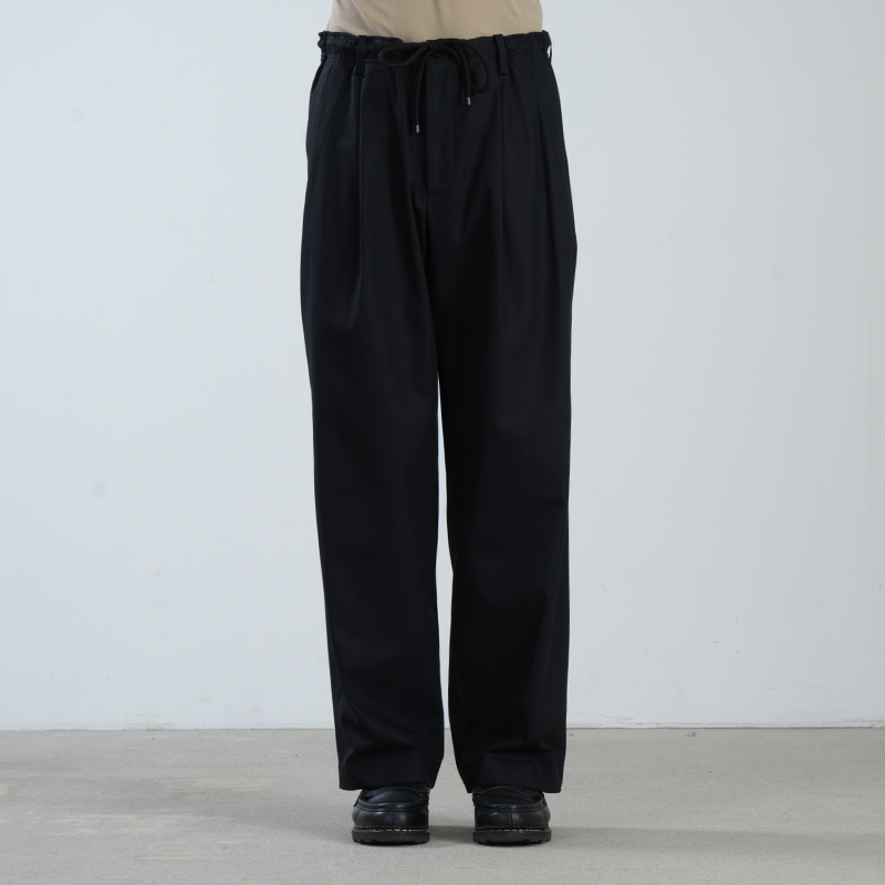 MARKAWARE(�ޡ���������) DOUBLE PLEATED EASY TROUSERS