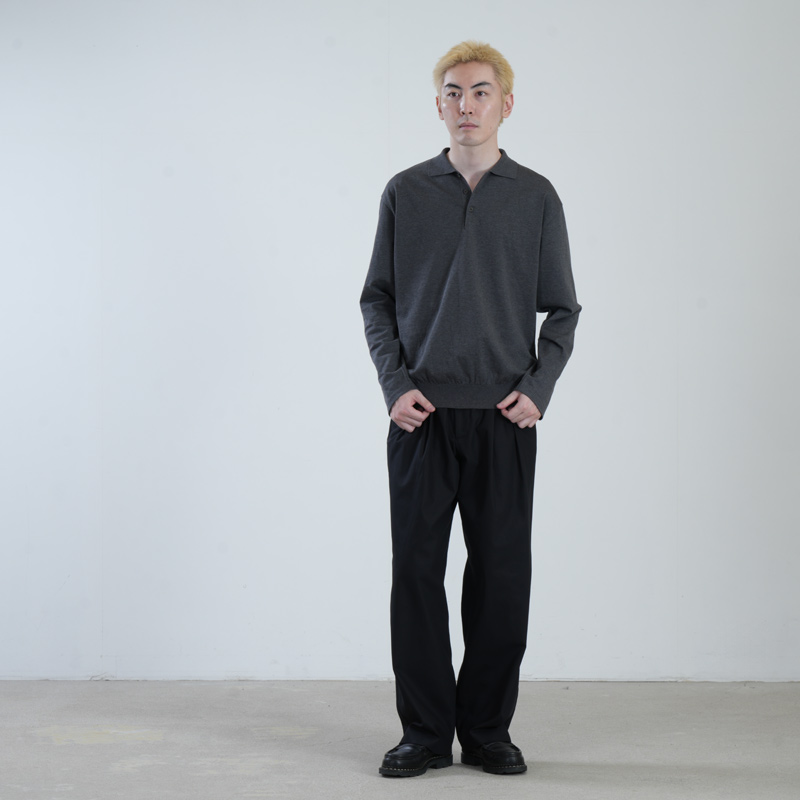 MARKAWARE(�ޡ���������) DOUBLE PLEATED EASY TROUSERS