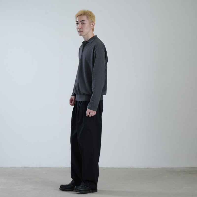 MARKAWARE(�ޡ���������) DOUBLE PLEATED EASY TROUSERS
