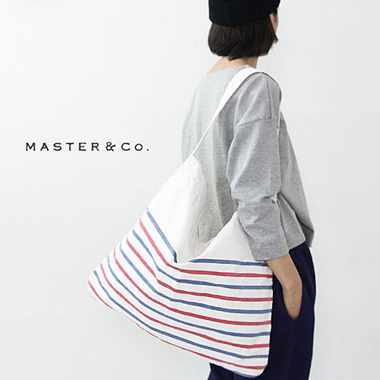 MASTER & Co.(マスターアンドコー) BORDER SHOLDER BAG