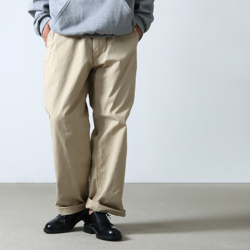 MASTER & Co. (マスターアンドコー) CHINO LONG TROUSERS sizeS , M