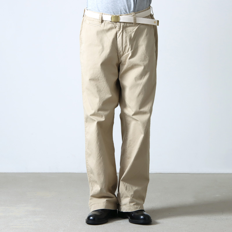 MASTER & Co. (マスターアンドコー) CHINO LONG TROUSERS sizeS , M