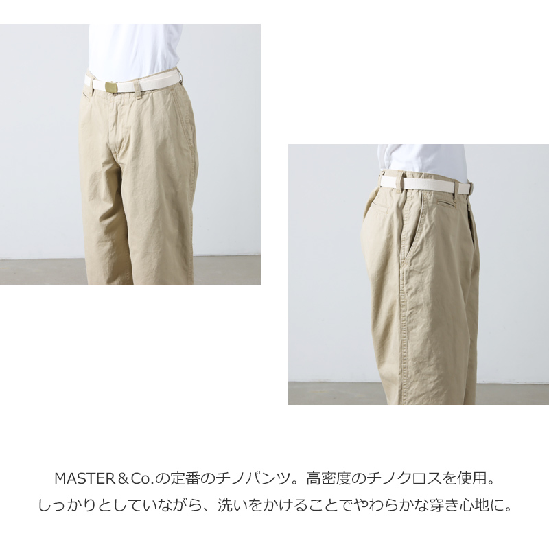 MASTER & Co.(ޥɥ) CHINO LONG TROUSERS