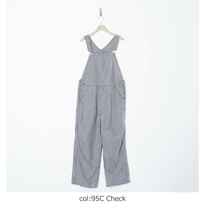 MASTER & Co.(ޥɥ) GINGHAM CHECK NEW OVERALLS