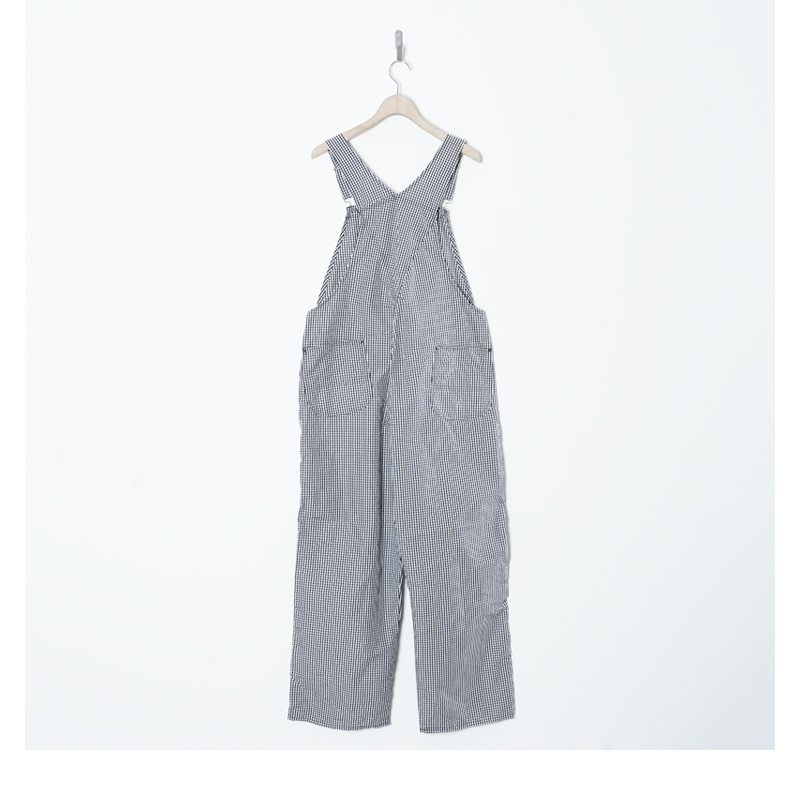 MASTER & Co.(ޥɥ) GINGHAM CHECK NEW OVERALLS