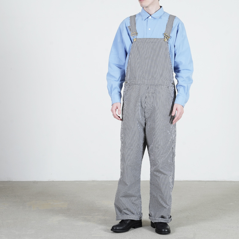 MASTER & Co.(ޥɥ) GINGHAM CHECK NEW OVERALLS