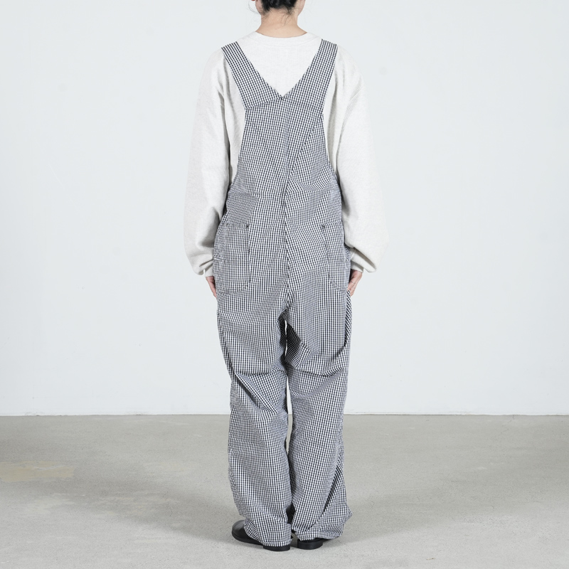 MASTER & Co.(ޥɥ) GINGHAM CHECK NEW OVERALLS